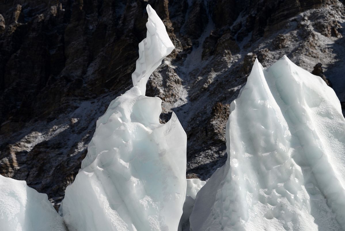 06 Ice Penitente Close Up Near The Start Of The Trek From Intermediate Camp To Mount Everest North Face Advanced Base Camp In Tibet